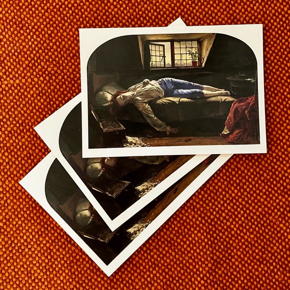 Vintage Other - Chatterton by Henry Wallis Postcard
